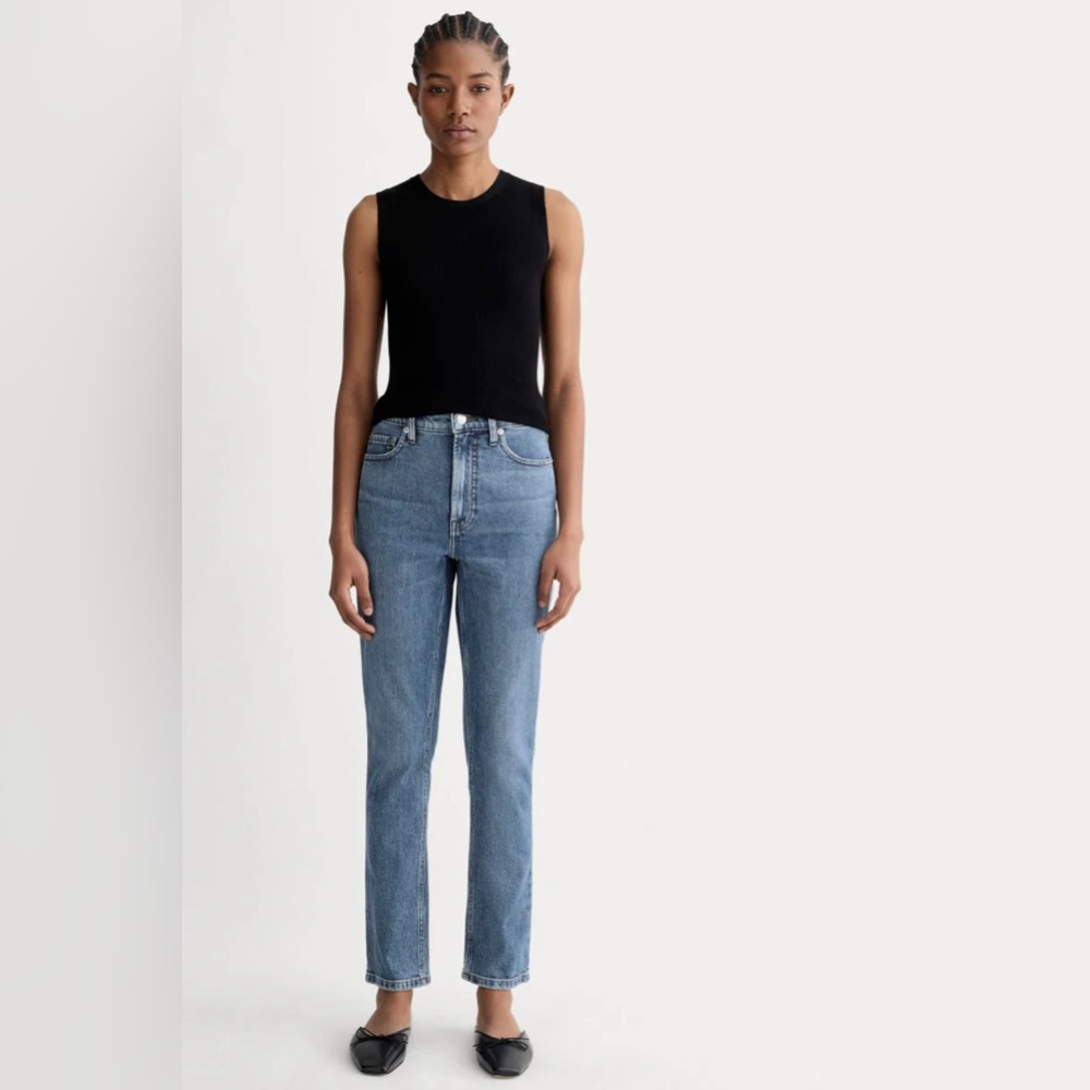 Everlane The Cheeky Jean Straight Jeans Size 23 Crop